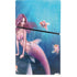 Aurelia Mermaid with Fish by Rachel Anderson PS5 Slim Digital Edition Console Skin